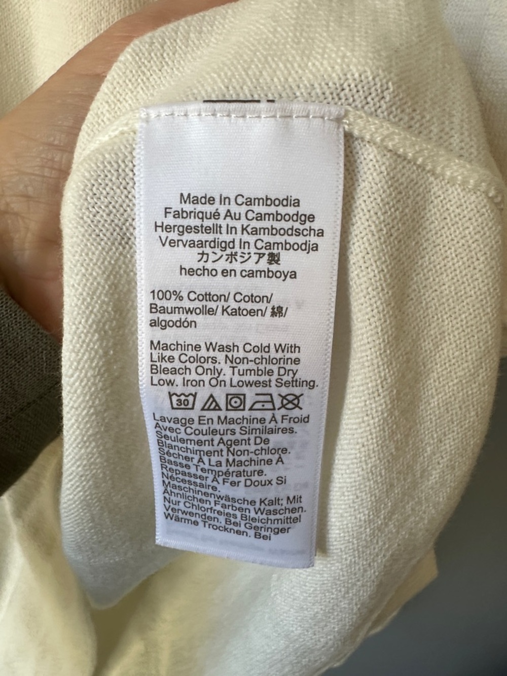 J Crew NWT Ruffled Neck‎ Sweater cream ivory women’s XS - Picture 8 of 11